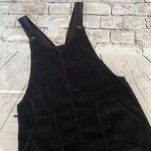 Corduroy Black Dress
